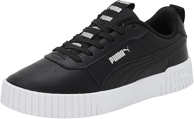 Puma Carina 2.0 Tape Kadın Futbol Ayakkabısı, Siyah, 35.5
