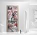 POP ART 5. Adesivi per Porte Decorazione Soggiorno Cucina Camera da letto Bagno Carta da parati 85X215 cm (DISP. IN VARIE MISURE)