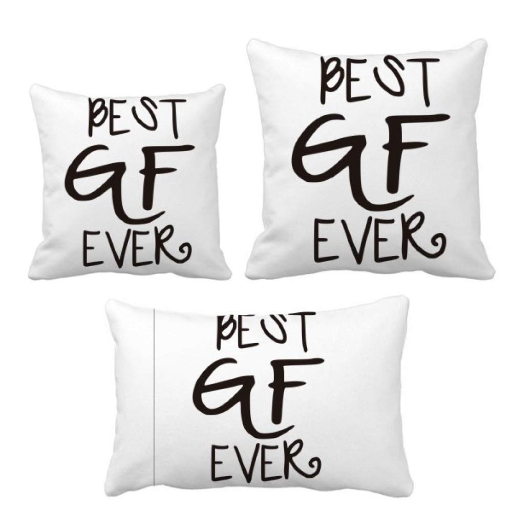 Coussin Valentin Best BF Ever le cadeau idéal pour décoration canapé