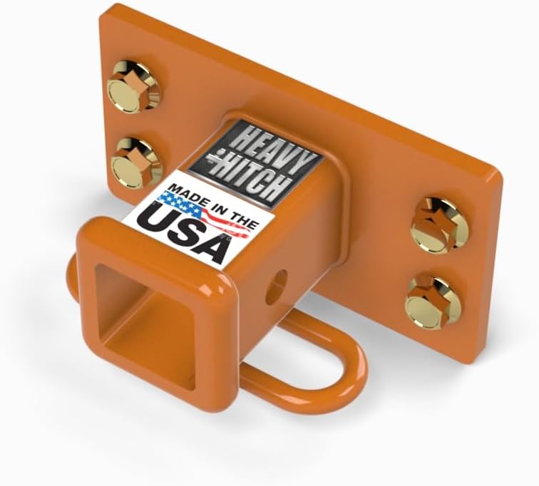 Heavy Hitch Front Receiver Hitch for Kubota Sub-Compact Tractors - Made in The USA