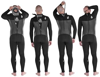 Volcom Modulator 4/3mm ボルコムウエットスーツ- ブラック ボルコム VOLCOM MODULATOR 4/3MM BACK ZIP WETSUIT メンズ ウェット
