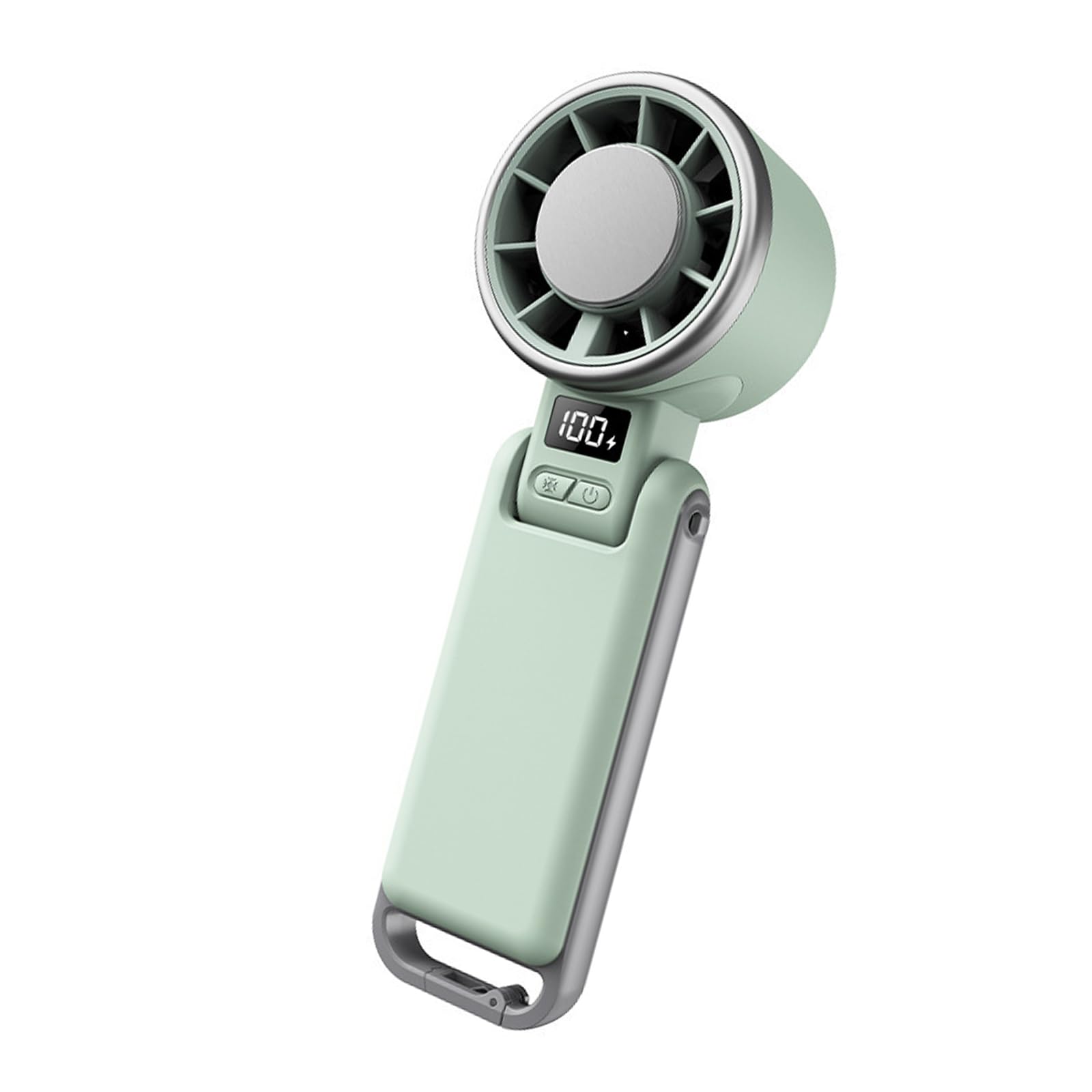 Uqezagpa Multipurpose Folding Individual Fan Long Lasting Battery Operated Small Fan Rechargeable Device Suitable for Present Quiet Offices