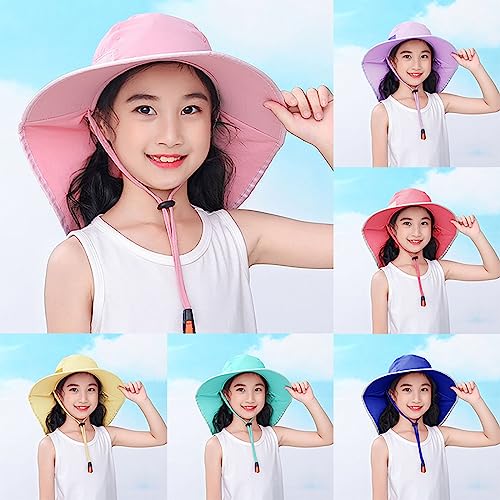 Betadog Outdoor Sun Hat for Toddler Baby Kids Fishing Hat Wide Brim Fishing Hats Neck Flap Beach Garden4