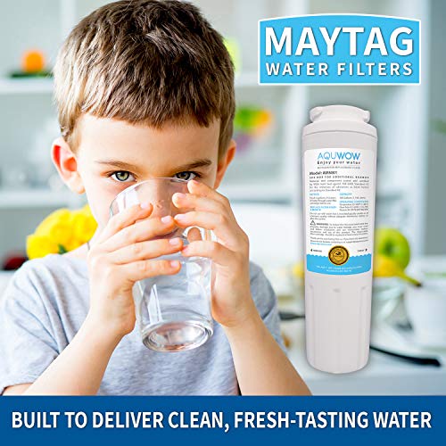 Refrigerator Water Filter Replacements 3-Pack For Maytag Ukf8001, Whirlpool 4396395, Everydrop Edr4Rxd1, Pur Filter 4, And Kenmore 46-9005 – Nsf Certified Clean, Purified Drinking Water By Aquwow #TOP6