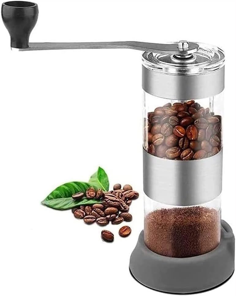 TOEWOE Manual Coffee Grinder - Portable Coffee Grinder - Hand Grinder Coffee - Manual Coffee Bean Grinder for Home, Office & Travel