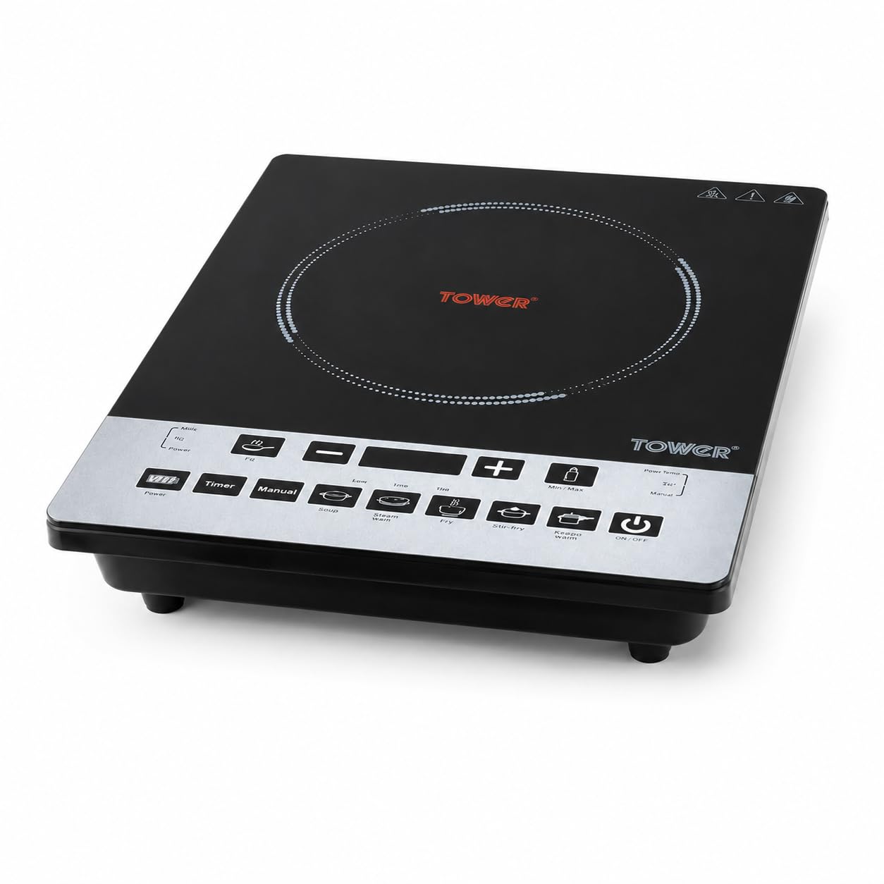 Tower Solace 2000W Induction Cooktop | Portable Electric Induction Stove with Touch Control, Auto Shut-Off, Multiple Cooking Modes, Energy Efficient Cooktop | TWR-INDUCTION-SOLA-BLK-picture-10