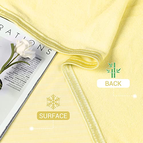 Luxear Cooling Blanket Twin Size, Cooling Blanket For Hot Sleepers And Night Sweats, Arc-Chill Japanese Fiber Cooling Lightweight Breathable Summer Cold Blankets For Sleeping, Machine Washable #TOP4
