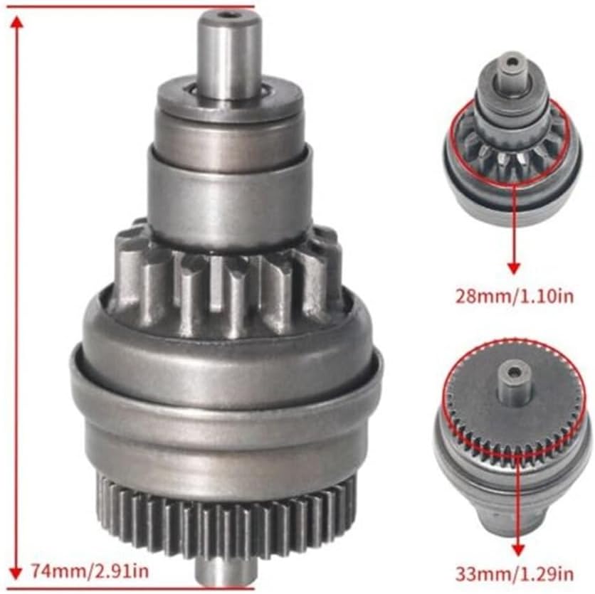 Starter Drive Fit For NHX110 NCH50 NSC110 NSC50 SCV100F 28120-GCC-000