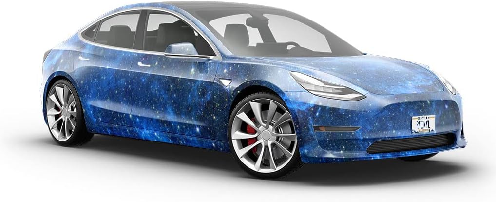 Rwraps Aquarius Galaxy Gloss Vinyl Film Wrap 59in x 26ft Vinyl Vehicle Car Film Sheet Roll