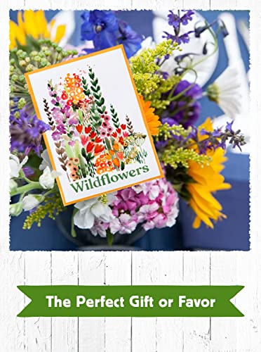 American Meadows Wildflower Seed Packets Party Favors For Guests For All Occasions (Pack Of 20) - Wildflower Seed Mix, Plant Year-Round, Great Gift For Hostesses, Showers, Weddings, Thank You #TOP2