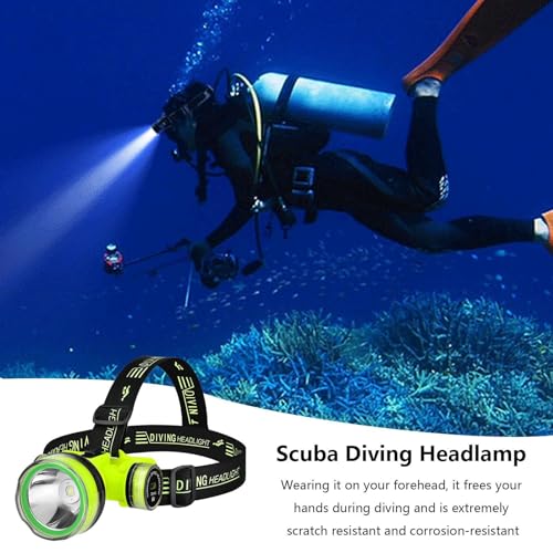 Linterna LED subacuática recargable para buceo y camping 3