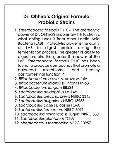 Dr. Ohhira’s Probiotics Original Formula With 3 Year Fermented Prebiotics, Live Active Probiotics And The Only Product With Postbiotic Metabolites, 30 Capsules #TOP6