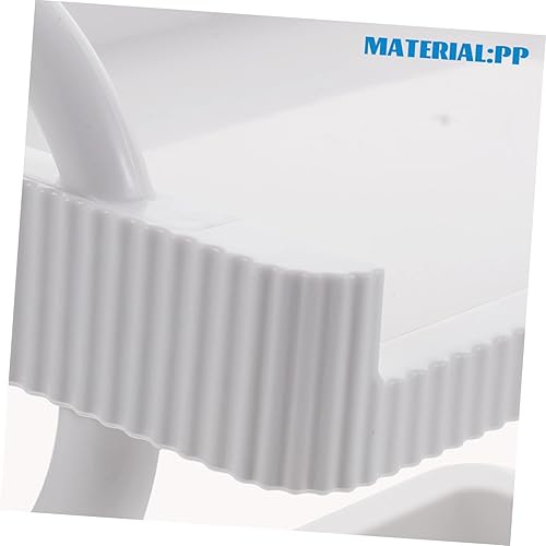 Miniatura 8 de Estante de almacenamiento multiusos contenedores cosméticos estante de mesa de montaje en pared gabinete de baño pp organizador de maquillaje blanco