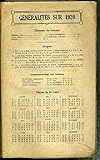  ALMANACH DU FOYER - ANNEE 1920.