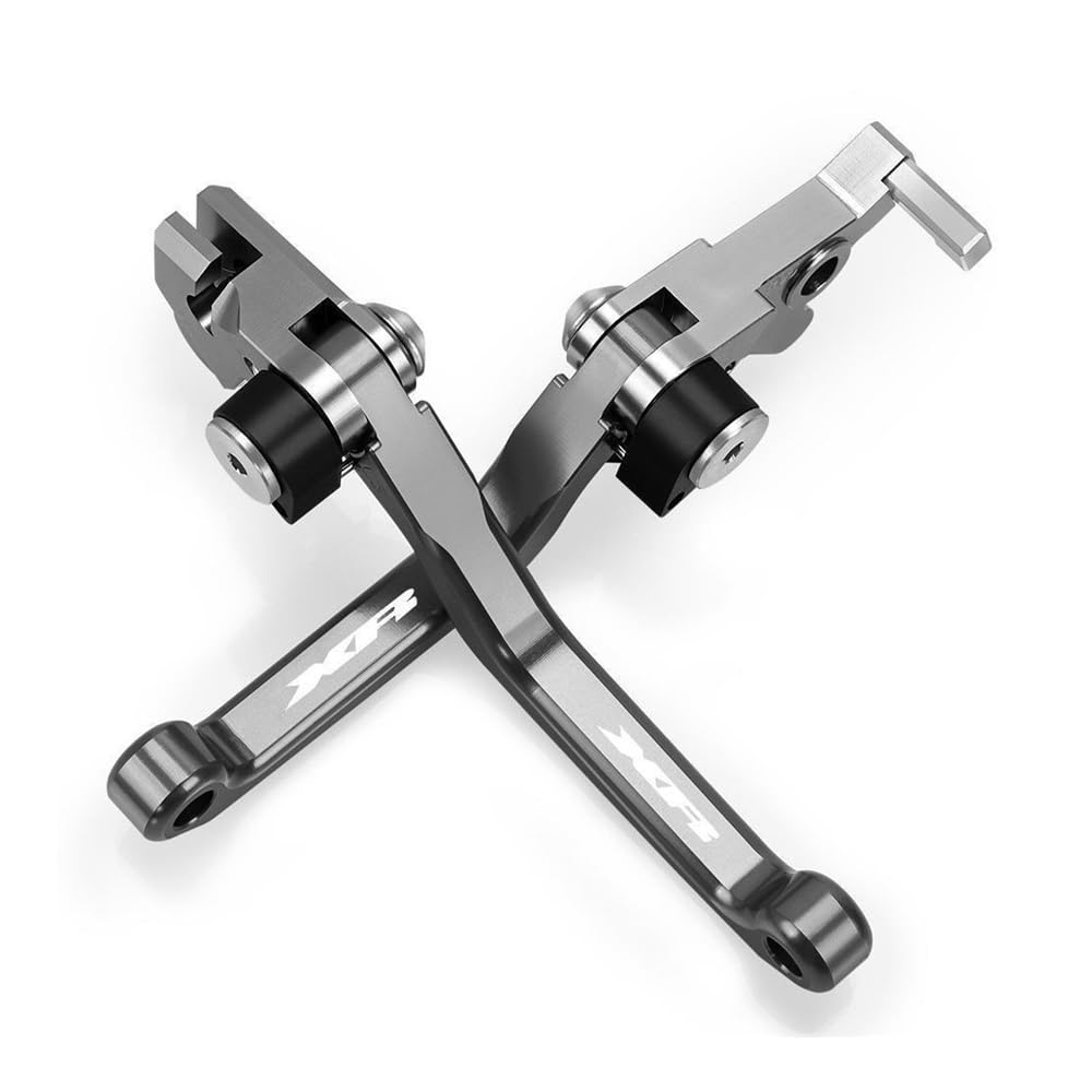 ZDGxfhSRH Motorcycle Brake Clutch Levers for Ho&n&da XR230 XR250 XR400 Motard XR650R Foldable Brake Clutch Levers(Blue)