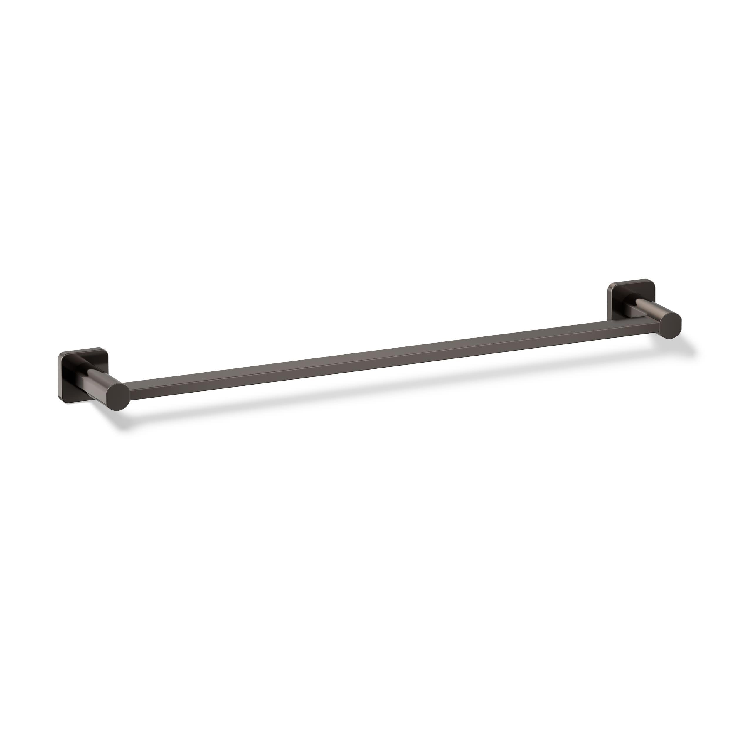 Barre porte-serviettes Kohler Parallel titane pour une salle de bain moderne et ordonnée