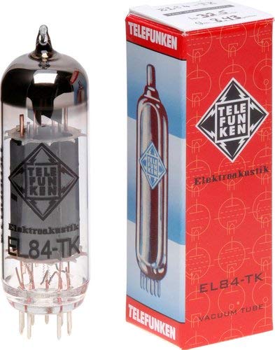 Telefunken Black Diamond Series EL84-TK Power Amp Vacuum Tubes