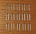 Amazing Drapery Hardware 30 pcs Plantation Shutters Tilt Rod, Louvers Staples, Replace Missing Staples