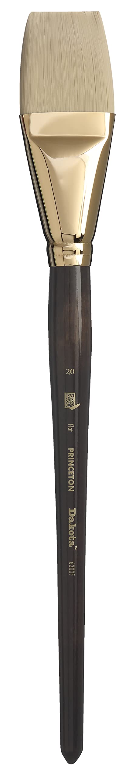 Princeton Dakota Paintbrush, Size 20, Dark Brown