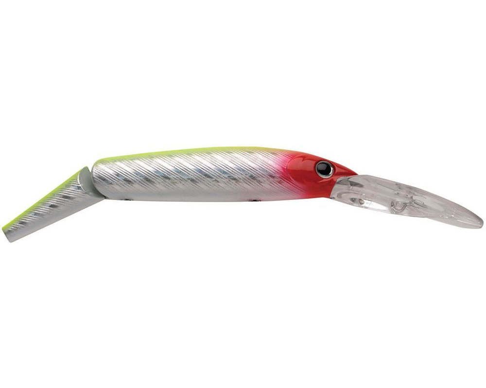 P-Line Angry Eye Predator 6 1/2 inch Shallow Diving Jerkbait - Silver Yellow Red