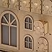 Kurt Adler LED Wooden Advent Calendar Decoration, 13-Inch