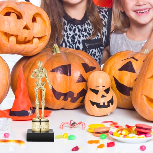 Halloween Best Costume Skeleton Trophy Party Awards Costume Contest Prizes by STOBOK - Used condition - Image 8