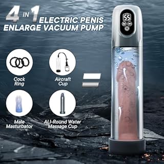 Masturabateur Automatique Penis Growth Pompe Agrandisseur Pénien Pompe pour Homme avec des Érections Plus FortesIntensités Aspiration pour Favoriser La Croissance du Pénis S - L - XXL, T-Shirt J3