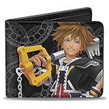 Esta impresionante cartera plegable para hombre está hecha de piel vegana de primera calidad.