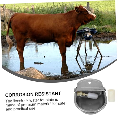 Didiseaon bebedouro inox bebedouro de gado comedouro bebedouro para gado bebedouro animal de fazenda