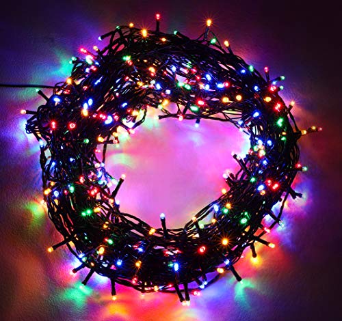 Lumières intérieures extérieures LED multi couleur pour sapin et jardin