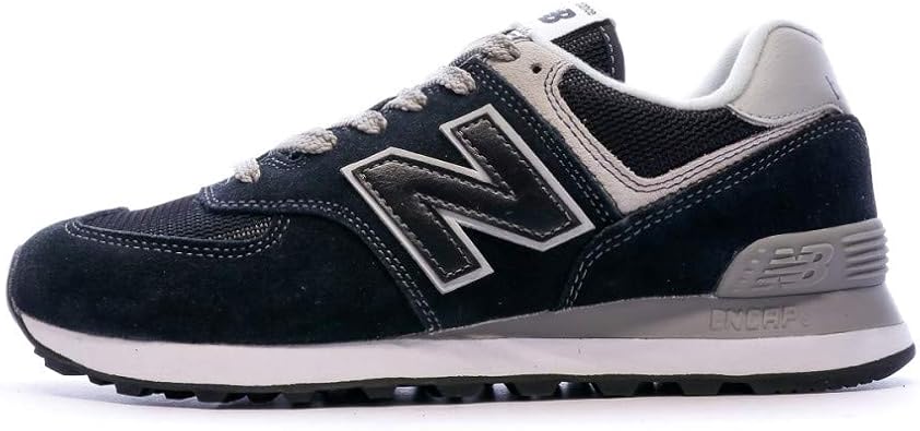 New Balance 574v2 Core, Men's Trainers, Black Black, 3.5 UK ML574EGK