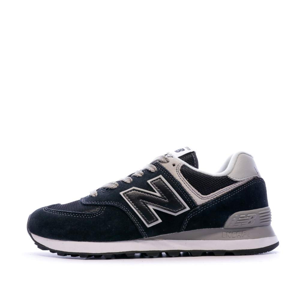 New Balance 574v2 Core, Men's Trainers, Black (Black), 3.5 UK ML574EGK