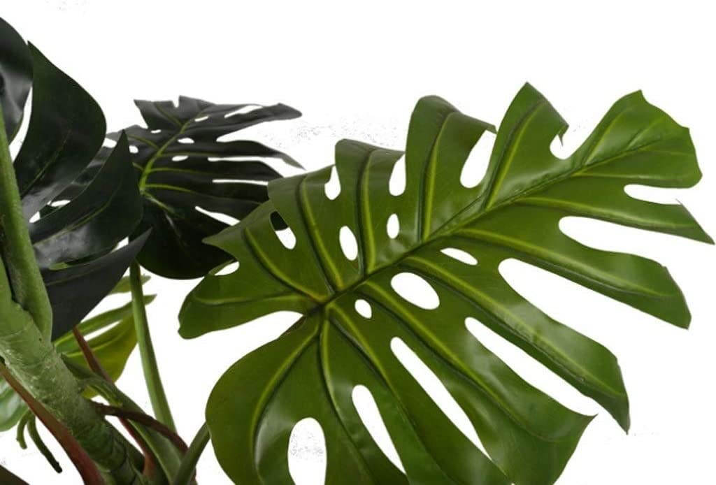 Sztuczne Drzewo Roślina Symulacja Monstera Sztuczne Drzewo Wewnętrzna Zielona Roślina Bonsai Ozdoba Do Dekoracji Domu Sztuczna Dekoracyjne(160cm)