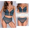 Descubre la mejor manicura y pedicura de LugoPulsa aqui 👈🏼 y pide cita ROSVAJFY-Conjunto-de-Lenceria-Sexy-Encaje-Mujer2-Piezas-de-Sujetador-Push-Up-Bragas-Tanga-Slips-de-Cintura-AltaRopa-interior-con-Cuello-en-V-Profundo-ElasticaRopa-Interior-Ropa-Interior-Ropa-De