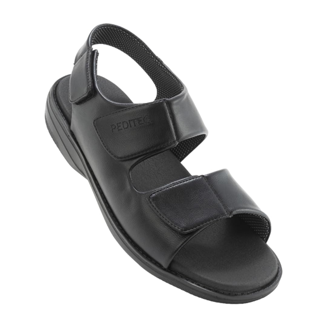 DC2 Beirut Fully Adjustable Wide Fit Diabetic Sandals for Men | Diabetic Slippers for Diabetic Feet | Swollen Feet | Neuropathic Feet | Vegan-picture-33