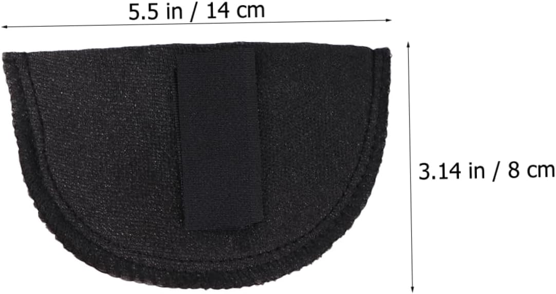 STOBOK 10pairs Invisible Shoulder Pads Upgraded Sponge - for Suits and Jackets Comfortable and Easy to Use Thin