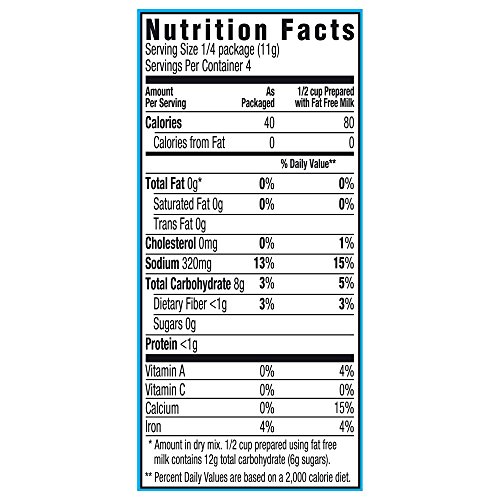 Image of Jell-O Sugar-Free Chocolate Instant Pudding Mix 1.4 Ounce Box (Pack of 6)