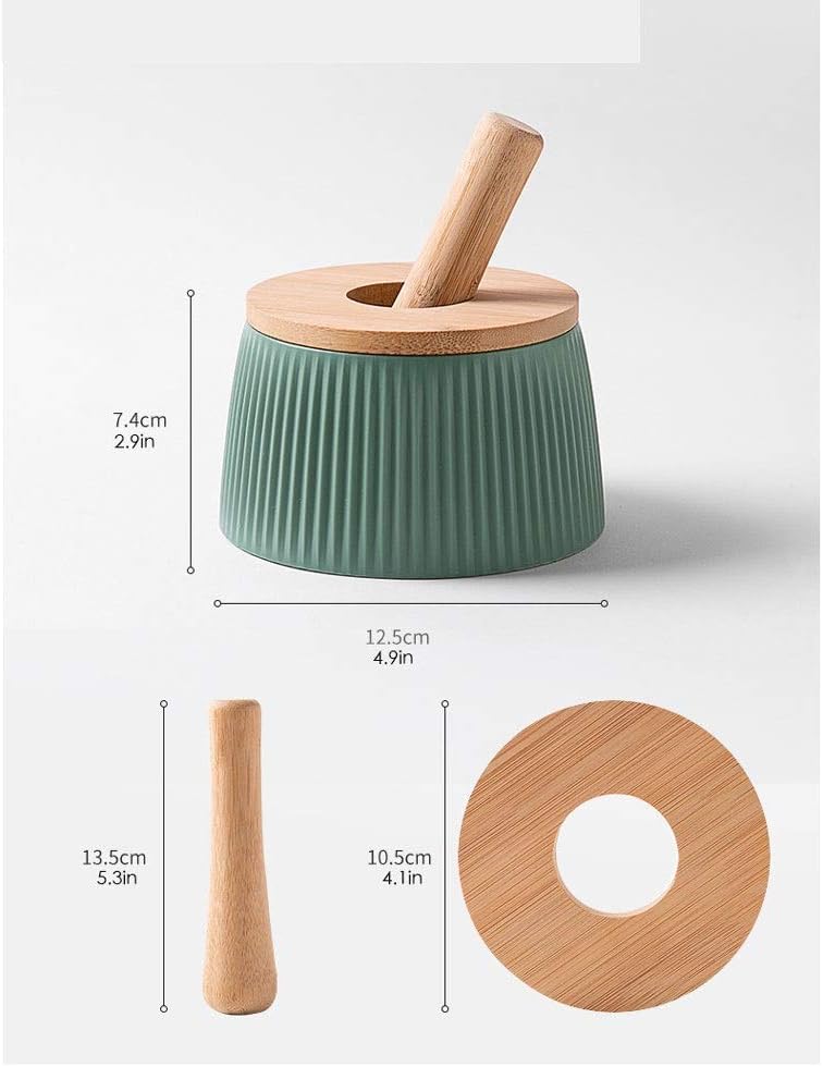 Pestle and Mortar PP Mortar Mortar Pestle Set Manual Masher Household Grinding Mashing Pot Garlic Press Spice Grinder Mortar Pestle