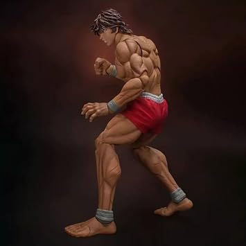 Anime Baki Figure 17cm Hanma Baki Action Figure PVC Statue Baki Anime Movable Model Collectible Desktop Decoration