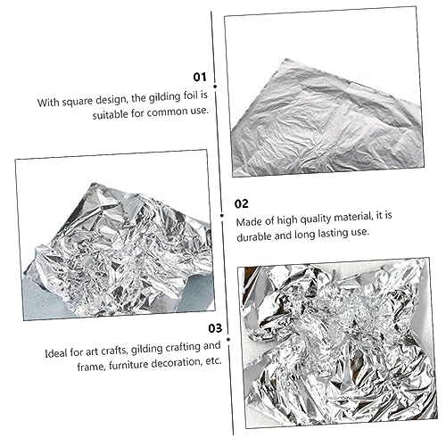 Lámina plateada foil decoración artística y proyectos DIY para arte en muebles 4