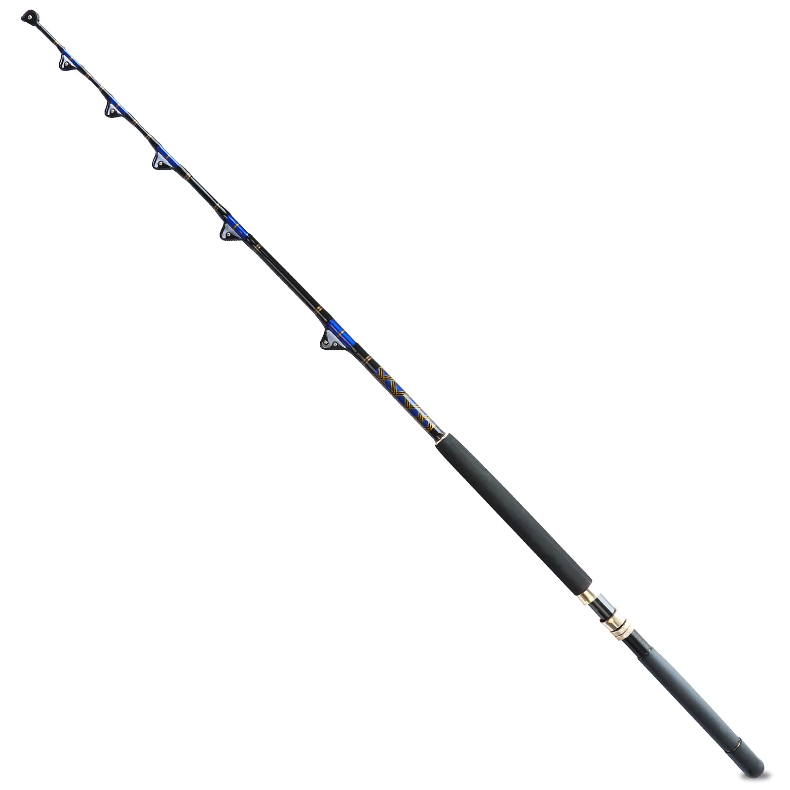 Buy Trolling Rod Saltwater Fishing Rod Straight Butt Heavy Trolling Rod