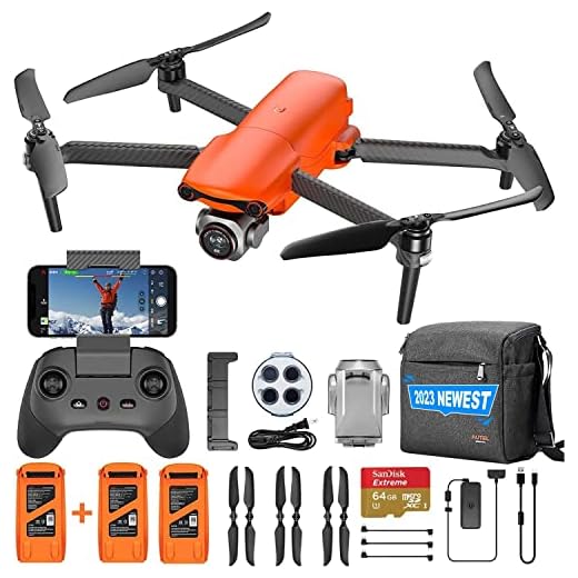 Autel Robotics Evo Lite+ Premium Bundle - Drone Vidéo 6K avec Capteur CMOS 1", Ouverture Réglable F2.8-F11, Évitement d'obstacles 3 Voies, Temps vol 40Min, Transmission 12KM (en Anglais Uniquement)