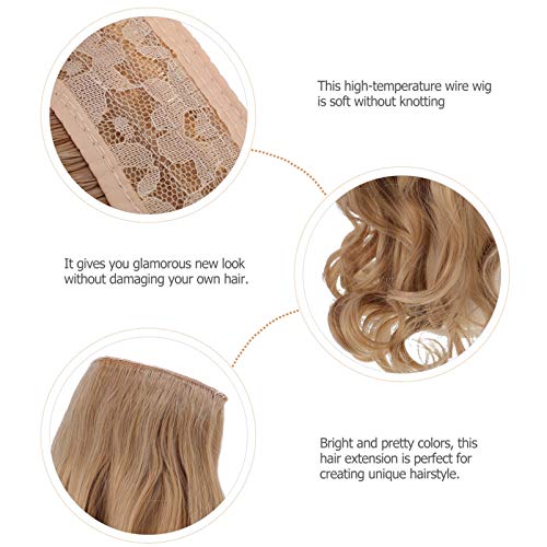 FRCOLOR Peruca Longa Ondulada Cosplay Peruca Encaracolada Peruca Festa Peruca Natural Com Estrondo L