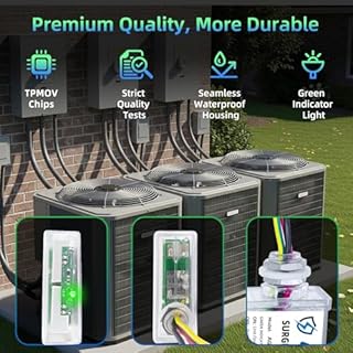 AG3000 HVAC Surge Protector 120/240V, House Surge Protectors, AC Surge Protector, Whole House Surge Protective Device for Mini Split, TPMOV Technology, Watertight Enclosure, 5 Year Warranty