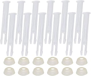 25018 Replacemet Joint Pin & Rubber Seal fit for Intex,2.75" Long Pool Pin fit for Intex 13' - 24' Above Ground Round Metal Frame Pools 12 Pack prime&swift