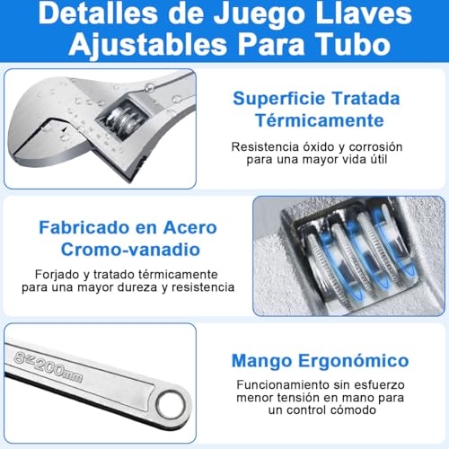 Llave inglesa Truper 25 Imagen adicional