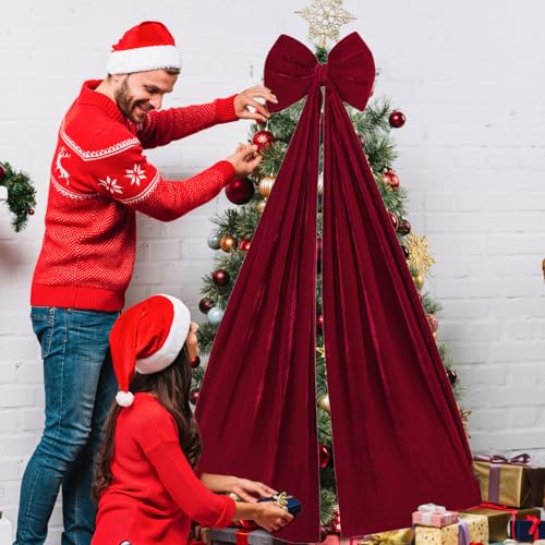 Lazos de Navidad duraderos para evitar la decoloración en patios 3