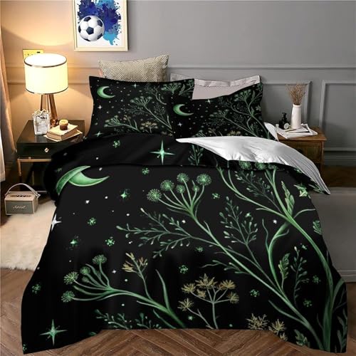 Parure de lit microfibre hypoallergique ultra douce avec housse de couette imprimé 3D