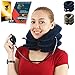 Cervical Neck Traction | Air Neck Therapy | Adjustable Neck Stretcher Collar Device | Cervical Collar for Neck Support and Decompression - Neck Pain Relief (Blue)