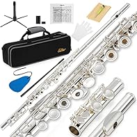 ✨FRIENDLY FOR ALL — The Eastar flute features an undercut beveled embouchure that is a breeze to blow, and double-bladder pads that provide superior comfort. Perfect for both beginners and advanced players, also an excellent choice for daily practice...